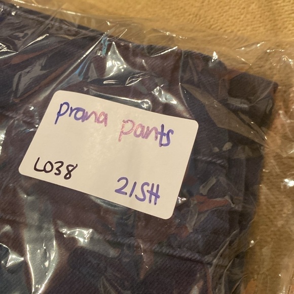 Prana Straight Leg Jeans Dark Blue Navy Size 2 Short - Picture 8 of 8